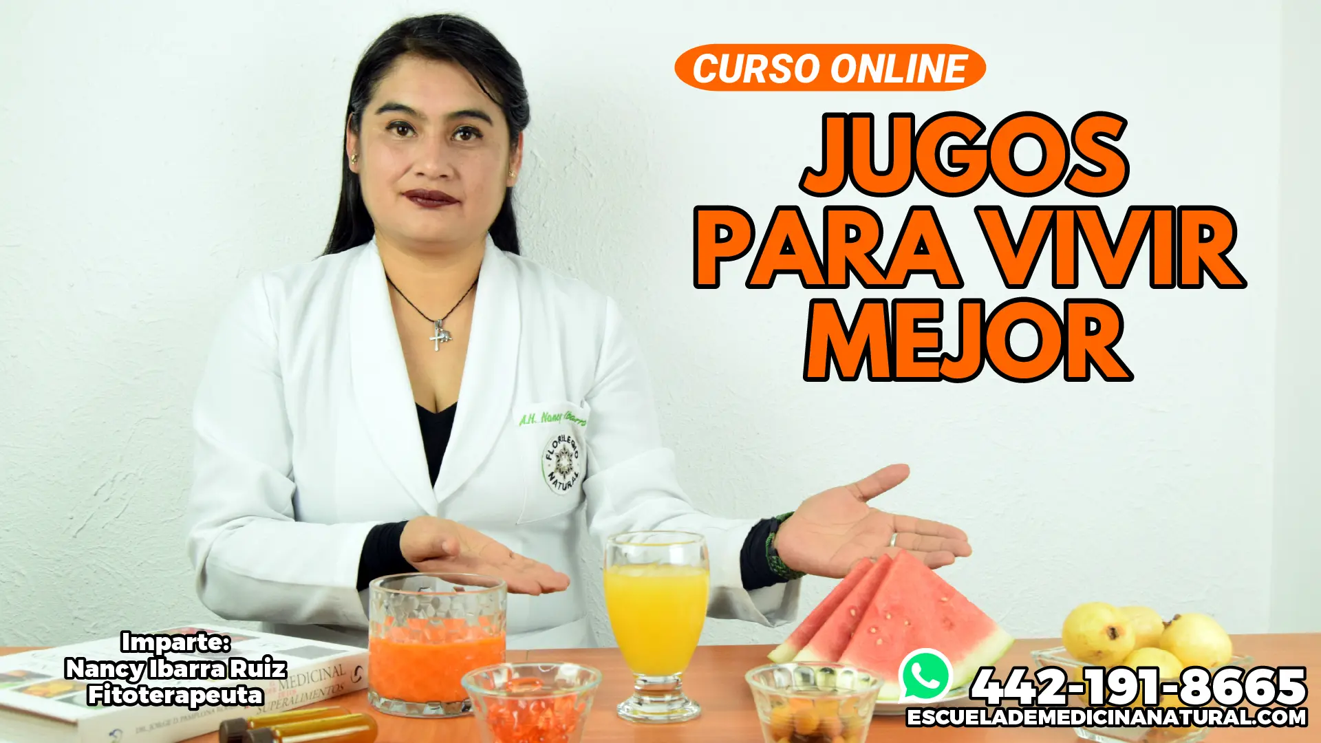 Curso Online: Jugos para vivir mejor